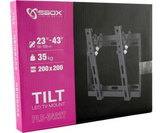 Sbox Tilting Flat Screen LED TV Mount 23