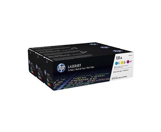 Hewlett-packard TONER CYAN/MAGENTA/YELLOW/131A 3-PACK U0SL1AM HP