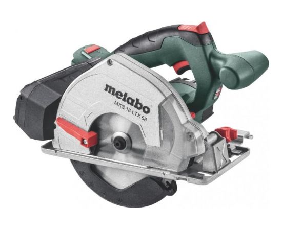 Ripzāģis MKS 18 LTX 58 karkass, MetaLoc, Metabo