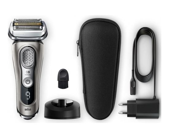 Braun Shaver 9325s Cordless, Charging time 1 h, Wet use, Li-Ion+, Number of shaver heads/blades 5 shaving elements, Graphite