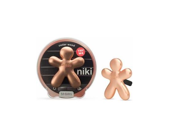 Mr&Mrs NIKI CEDAR WOOD Scent for Car, Pink gold, Woody