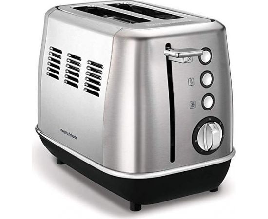 Morphy richards Evoke Toaster 224406 Power 850 W, Number of slots 2, Housing material Stainless steel, Brushed stainless steel