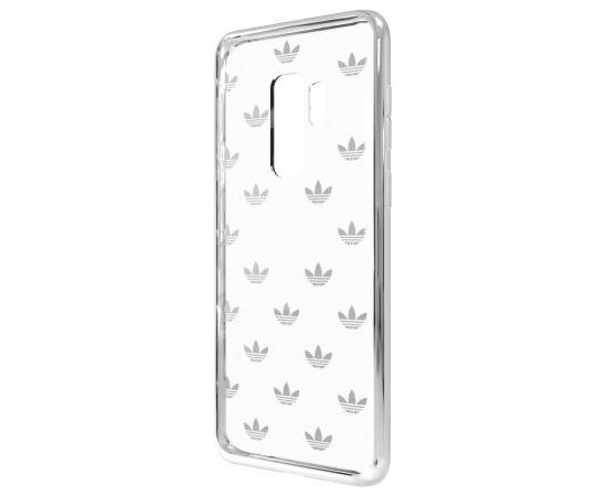 Adidas Clear Case Силиконовый чехол для Samsung G965 Galaxy S9 Plus Серебряный (EU Blister)