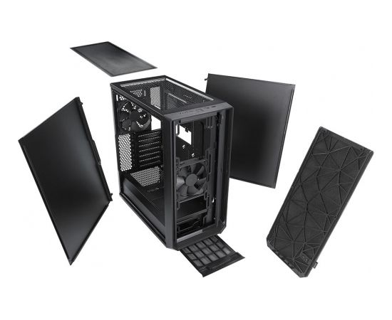 Fractal Design Meshify C FD-CA-MESH-C-BKO Black, ATX, Power supply included No