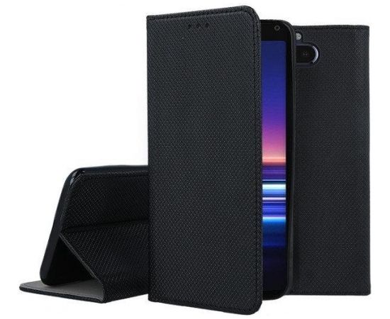 Mocco Smart Magnet Book Case Grāmatveida Maks Telefonam Huawei P40 Melns