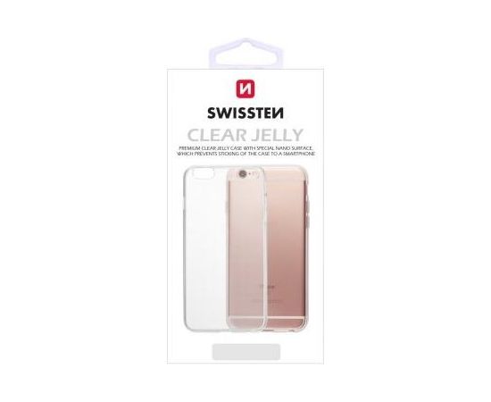 Swissten Clear Jelly Back Case 0.5 mm Aizmugurējais Silikona Apvalks Priekš Samsung A105 / A10 Caurspīdīgs