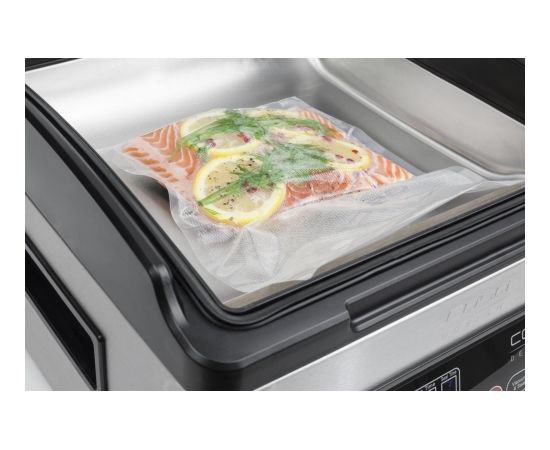 Caso Vacuum sealer VacuChef 70  Automatic, Silver/ black, 350 W, Film Box