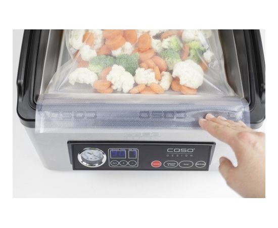 Caso Vacuum sealer VacuChef 70  Automatic, Silver/ black, 350 W, Film Box