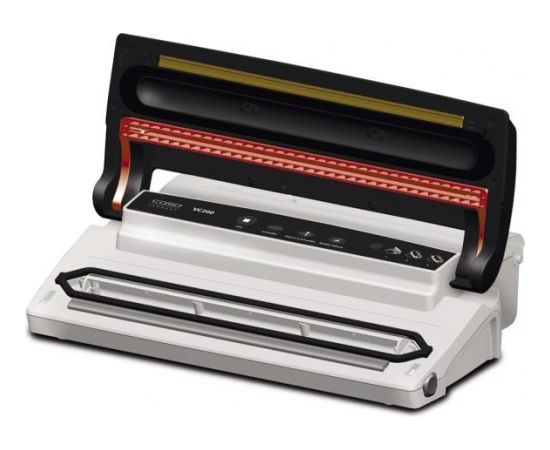 Vacuum Sealer Caso VC200 Automatic, Silver, 120 W, Film Box, 2 professional vacuum rolls, hose for containers