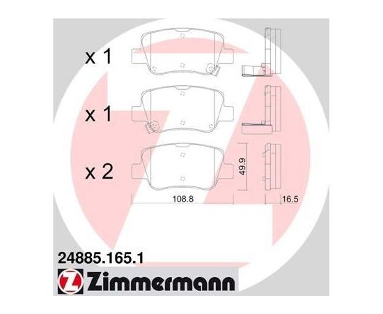 Zimmermann Bremžu kluči 24885.165.1