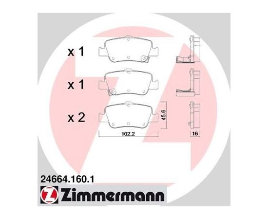 Zimmermann Bremžu kluči 24664.160.1