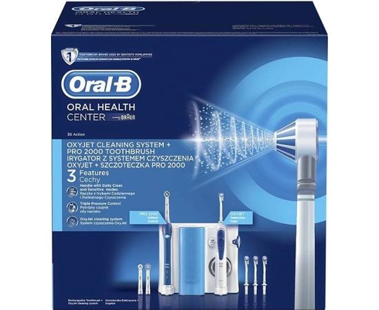 BRAUN PRO 2000 + OxyJet OC20 Toothbrush