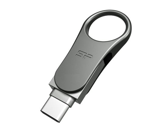 Silicon Power Mobile C80 32 GB, USB 3.0, Titanium