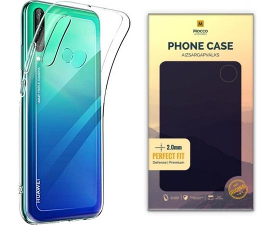 Mocco Original Clear Case 2mm Силиконовый чехол для Huawei P40 Lite E Прозрачный (EU Blister)