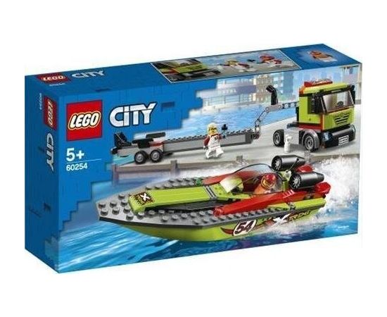 LEGO CITY  Transporter łodzi wyścigowej (60254)