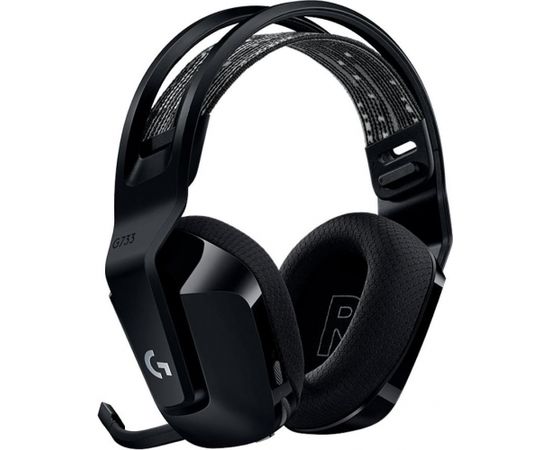 LOGITECH G733 LIGHTSPEED Wireless RGB Gaming Headset - BLACK - 2.4GHZ - EMEA