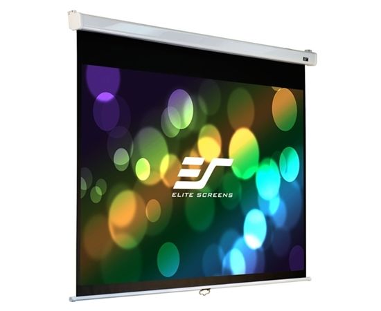 Elite Screens Manual Series M113NWS1 Diagonal 113 ", 1:1, Viewable screen width (W) 203 cm, White