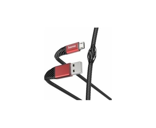 Hama Extreme USB Male - Micro-USB Male 1.5m Black