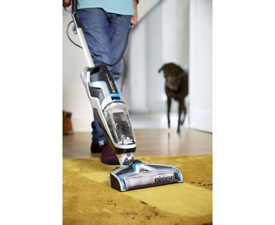 Bissell MultiFunctional Cleaner CrossWave Pet Pro Corded operating, Handstick, Dry & Wet cleaning, 560 W, Blue/Titanium