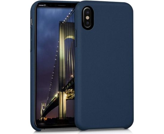 Mocco Liquid Silicone Soft Back Case Силиконовый чехол для Apple iPhone 11 Pro Max Синий