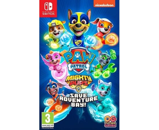 SWITCH Nickelodeon PAW Patrol: Mighty Pups Save Adventure Bay!