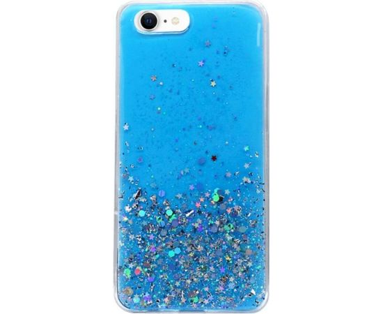 Fusion Glue Glitter Back Case Силиконовый чехол для Huawei P40 Lite Синий