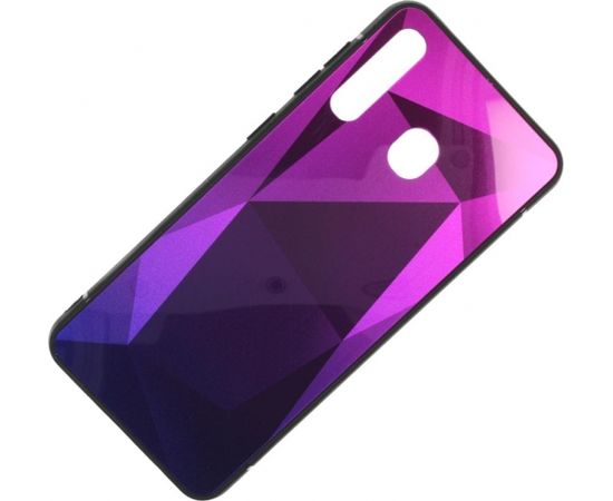 Fusion Stone Ombre Back Case Silikona Aizsargapvalks Priekš Apple iPhone 11 Pro Violets - Zils