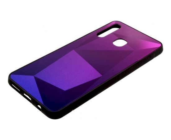 Fusion Stone Ombre Back Case Silikona Aizsargapvalks Priekš Apple iPhone 11 Pro Violets - Zils