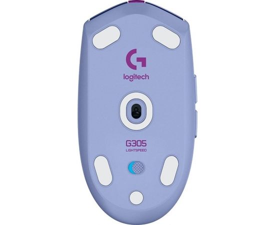 LOGITECH G305 LIGHTSPEED Wireless Gaming Mouse - LILAC - 2.4GHZ/BT - EER2 - G305