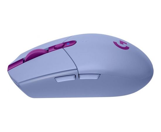 LOGITECH G305 LIGHTSPEED Wireless Gaming Mouse - LILAC - 2.4GHZ/BT - EER2 - G305