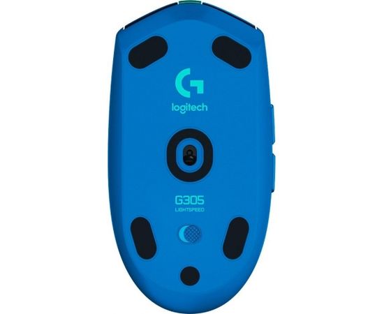 LOGITECH G305 LIGHTSPEED Wireless Gaming Mouse - BLUE - 2.4GHZ/BT - EER2 - G305