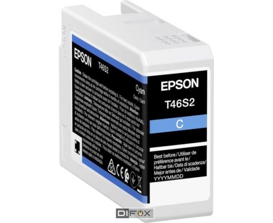 Epson ink cartridge cyan T 46S2 25 ml Ultrachrome Pro 10