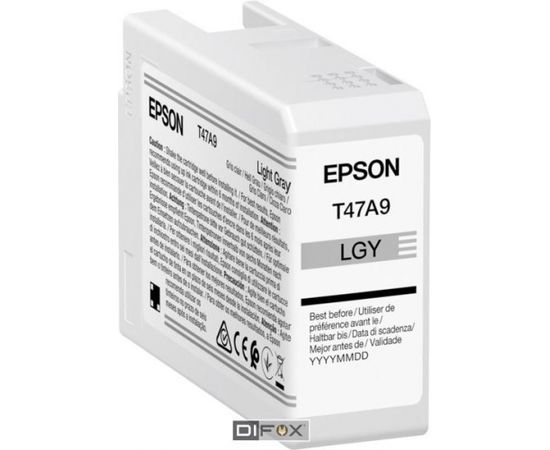 Epson ink cartridge light gray T 47A9 50 ml Ultrachrome Pro 10