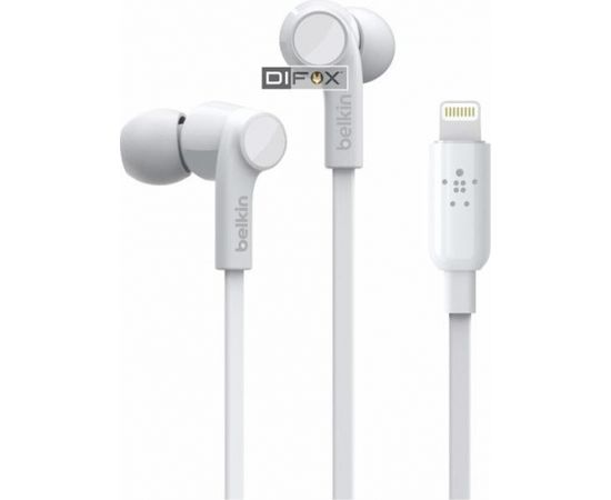 Belkin Rockstar In-Ear Headphone Lightning white G3H0001btWHT