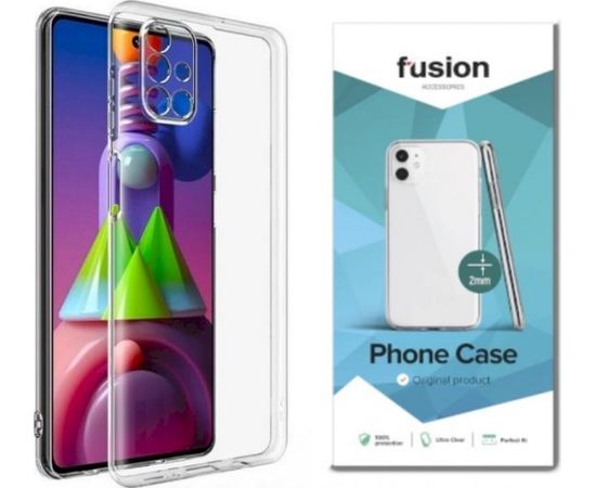 Fusion ultra clear series 2 mm силиконовый чехол для Samsung M317 Galaxy M31S прозрачный (EU Blister)