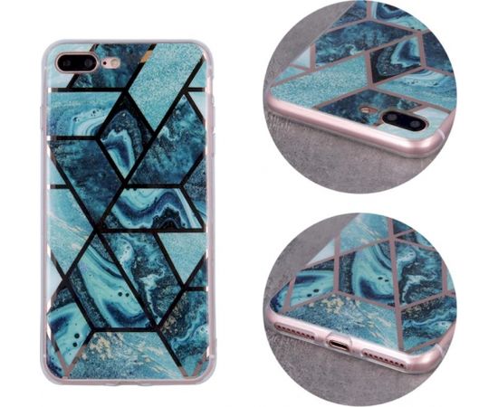 Fusion Geometric Marble силиконовый чехол для Apple iPhone 11 Pro синий