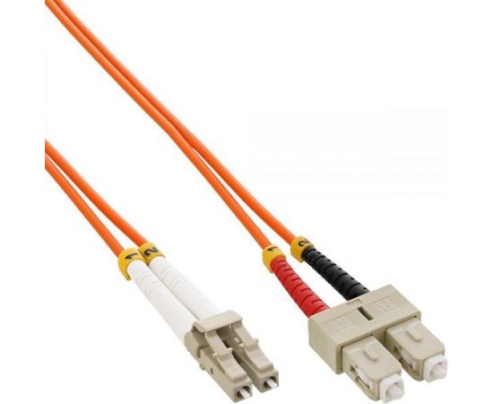 InLine Patchcord światłowodowy LC/SC, 50/125µm, OM2 5m (88645)