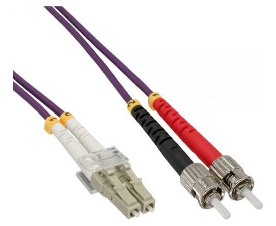 InLine Patchcord światłowodowy LC/ST 50/125µm OM4 7.5m (88507P)