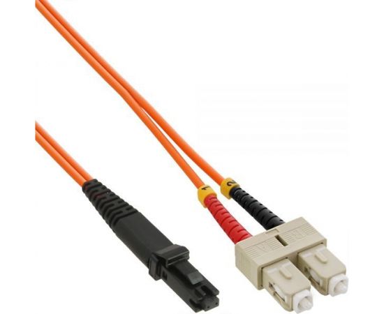 InLine Patchcord światłowodowy MTRJ/SC, 50/125µm, OM2, 2m (87252)