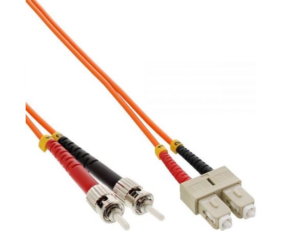 InLine Patchcord światłowodowy SC/ST, 50/125µm, OM2, 2m (82502)