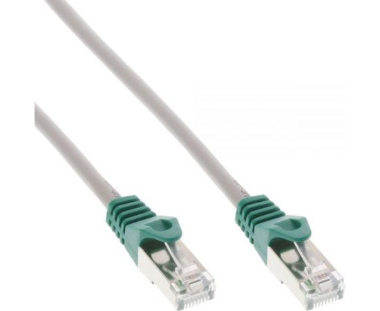 InLine Patchcord Krosowy F/UTP, Cat.5e, 10m, szary (72501L)