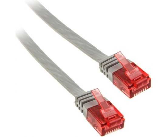 InLine 10m - kabel sieciowy U/UTP - 1000 Mbit - Cat.6 - RJ45 - szary (71600)