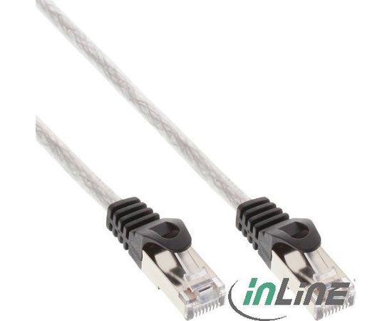 InLine Patchcord, Cat.5e, SF/UTP, 5m, przezroczysty (72505T)