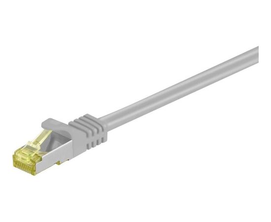 Goobay Kabel krosowy patchcord S/FTP PiMF kat. 7 LSZH szary 10m (91639)