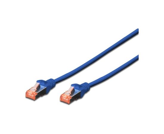 Digitus Patchcord S/FTP, Cat6, 10m, niebieski (DK-1644-100/B)