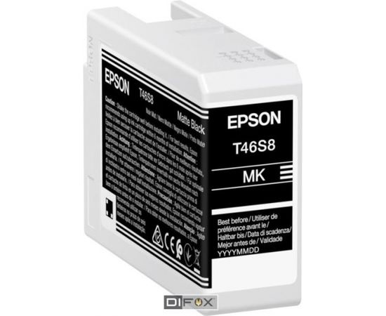 Epson ink cartridge matte black T 46S8 25 ml Ultrachrome Pro 10