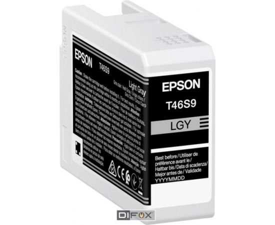 Epson ink cartridge light gray T 46S9 25 ml Ultrachrome Pro 10