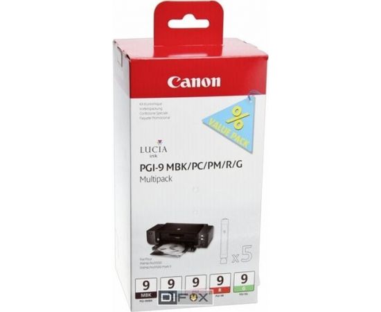 Canon PGI-9 Multi Pack MBK/PC/PM/R/G