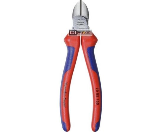 KNIPEX wire cutter chrome 160 mm