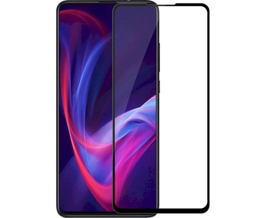 Fusion 5D glass aizsargstikls pilnam ekrānam Xiaomi Redmi 9T / Note 9 4G melns